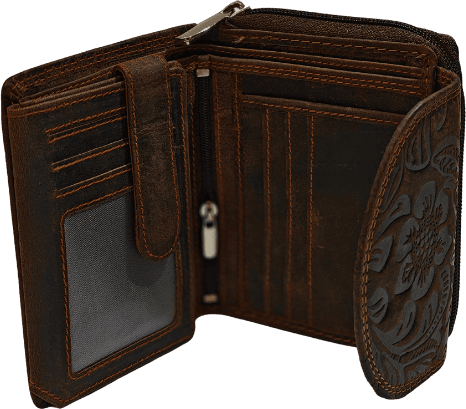 hunter Flower print Wallet