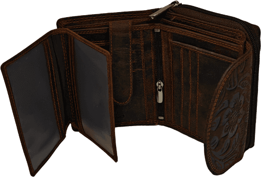 hunter Flower print Wallet