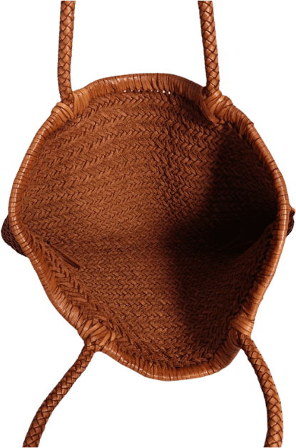 brown bini bag