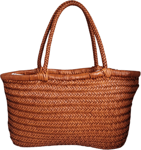 brown bini bag