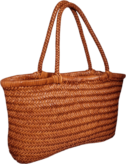 brown bini bag